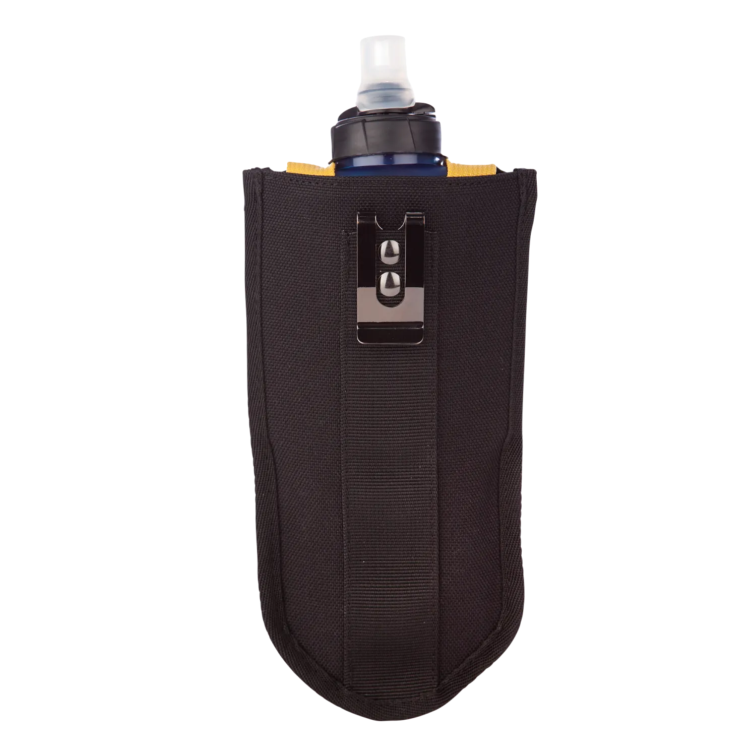 5H 17oz Clip Flask, Black