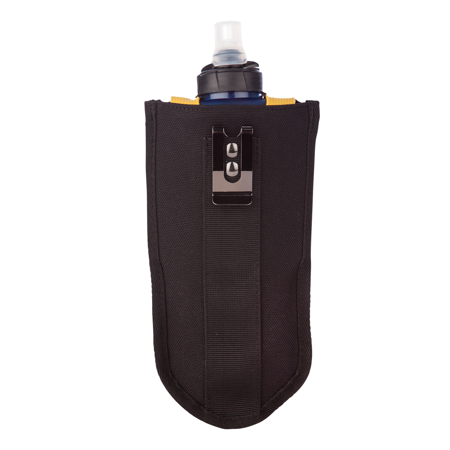 5H 17oz Clip Flask, Black
