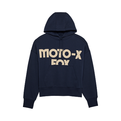 Felpa con cappuccio Moto-X Oversized - Donna