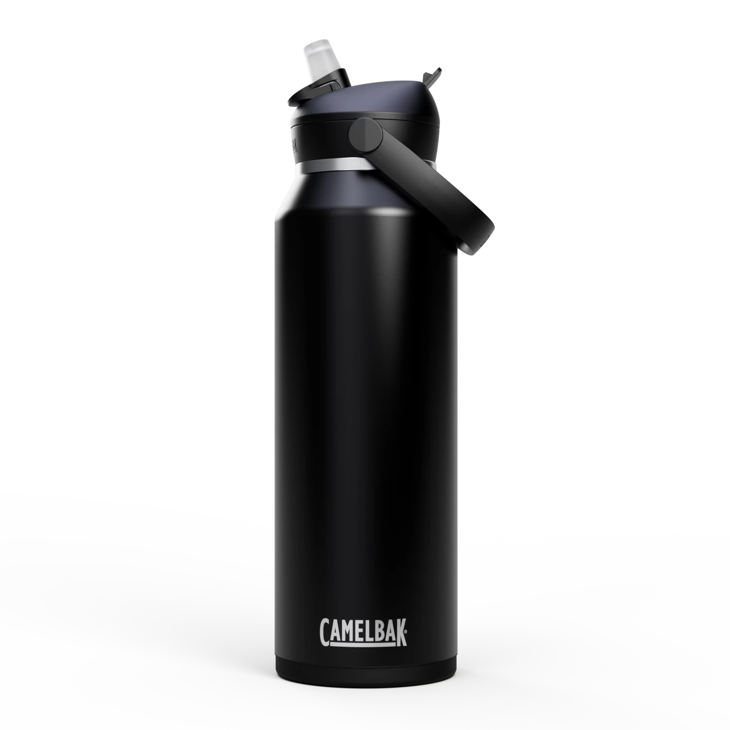 CamelBak Thrive Edelstahl-Wasserflasche 1,2 L – Isoliert, Flip-Stroh, Auslaufsicher | Marineblau