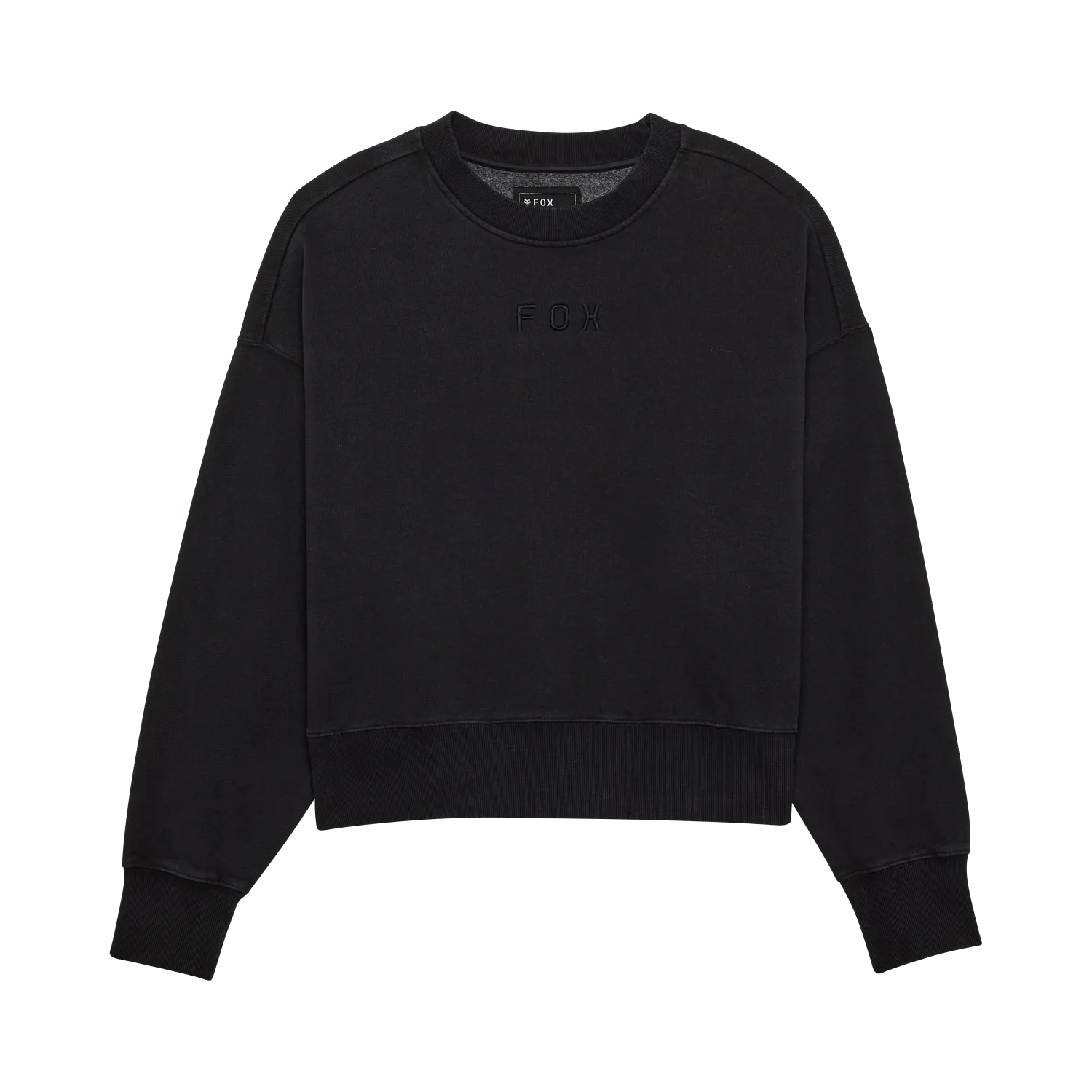 W WORDMARK OVERSIZED FLEECE CREW 