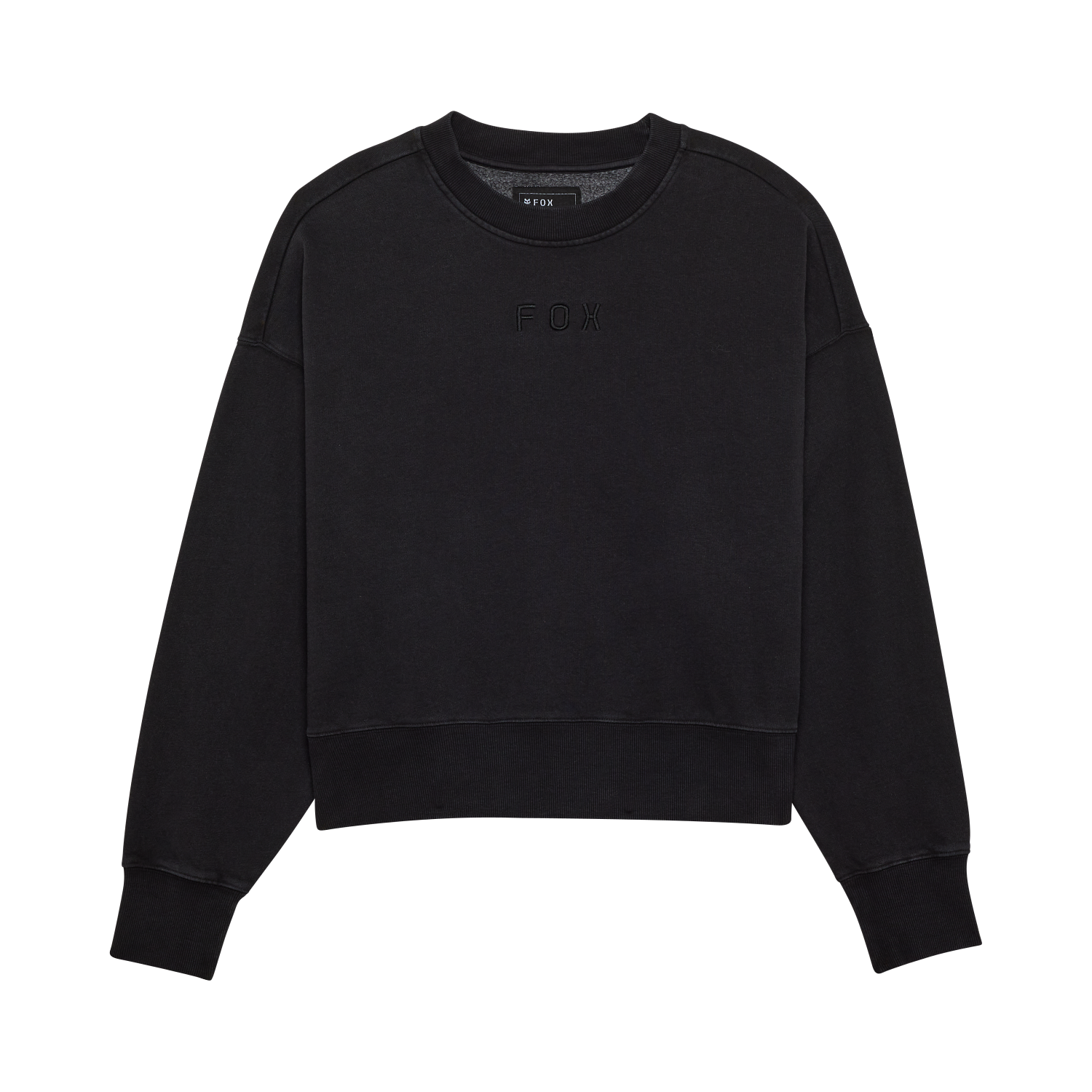 Rundhalspullover Wordmark Oversized - Dame