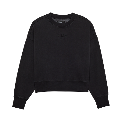 Rundhalspullover Wordmark Oversized - Dame