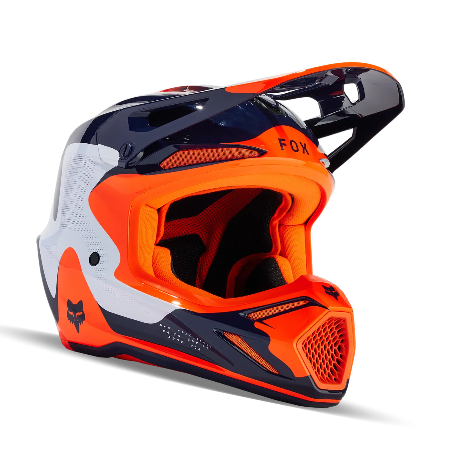 V3 REVISE HELMET [NVY/ORG] XS