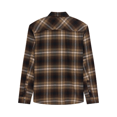 SURVIVALIST STRETCH FLANNEL LS [BRN SUG] 2X