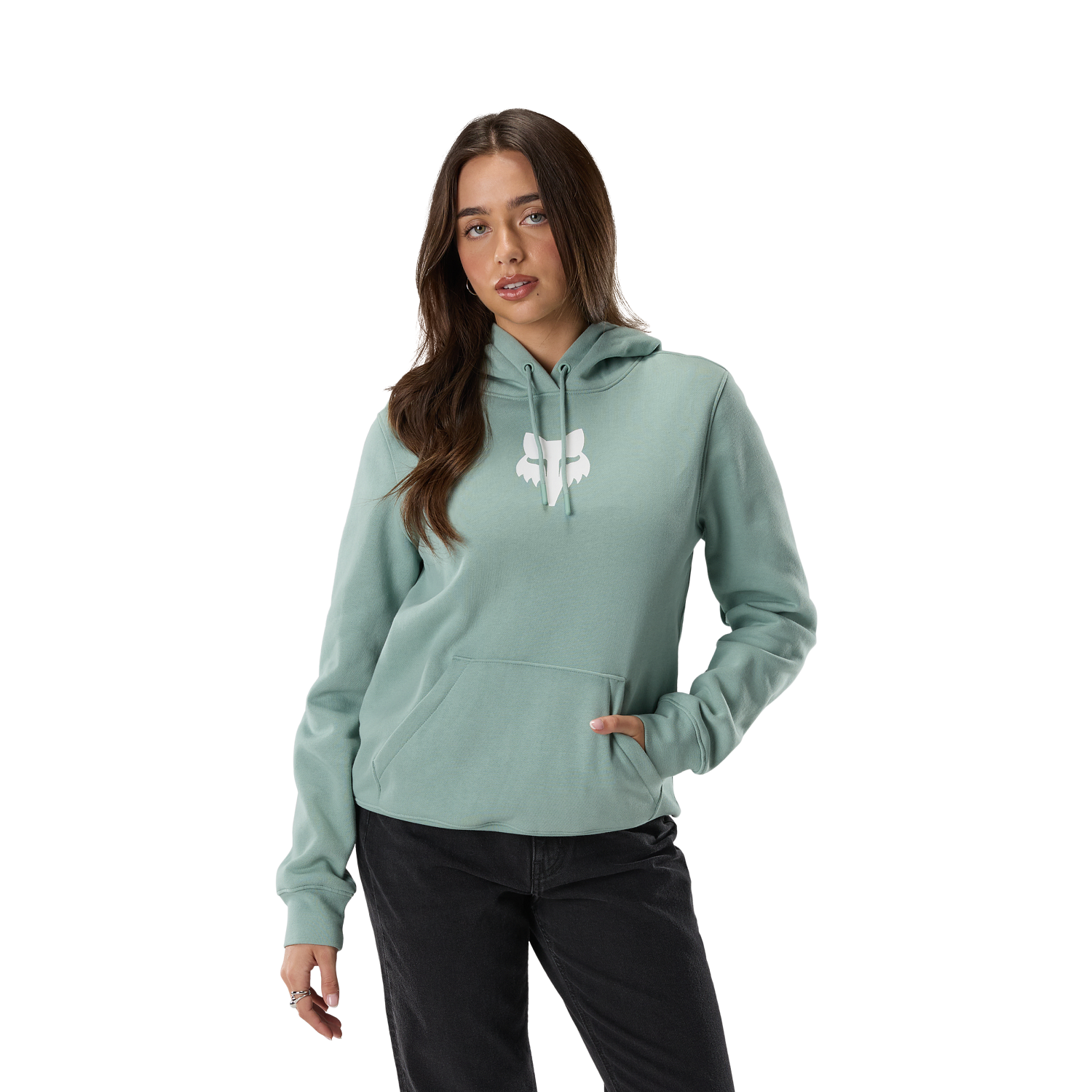 Women's F Head Fleece Pullover Hoodie