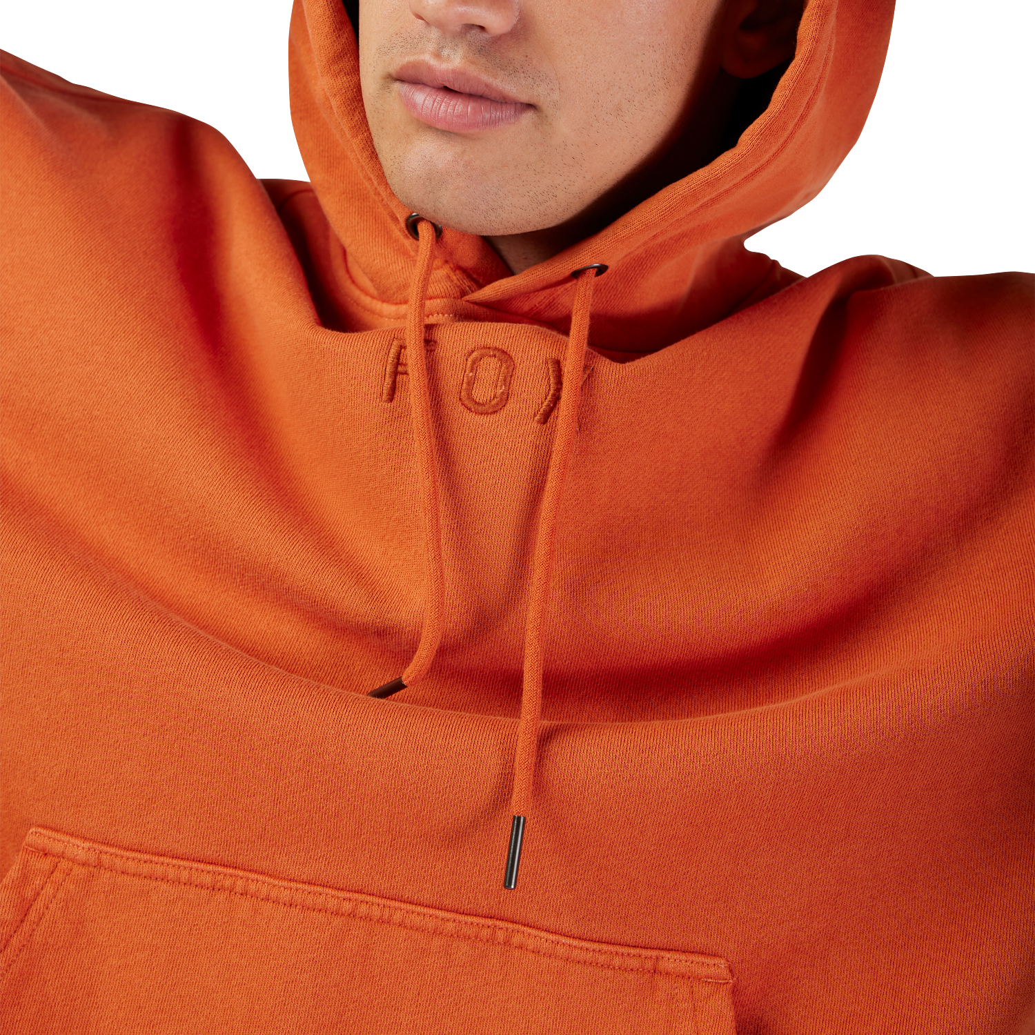 Wordmark oversized pullover-h&aelig;ttetr&oslash;je