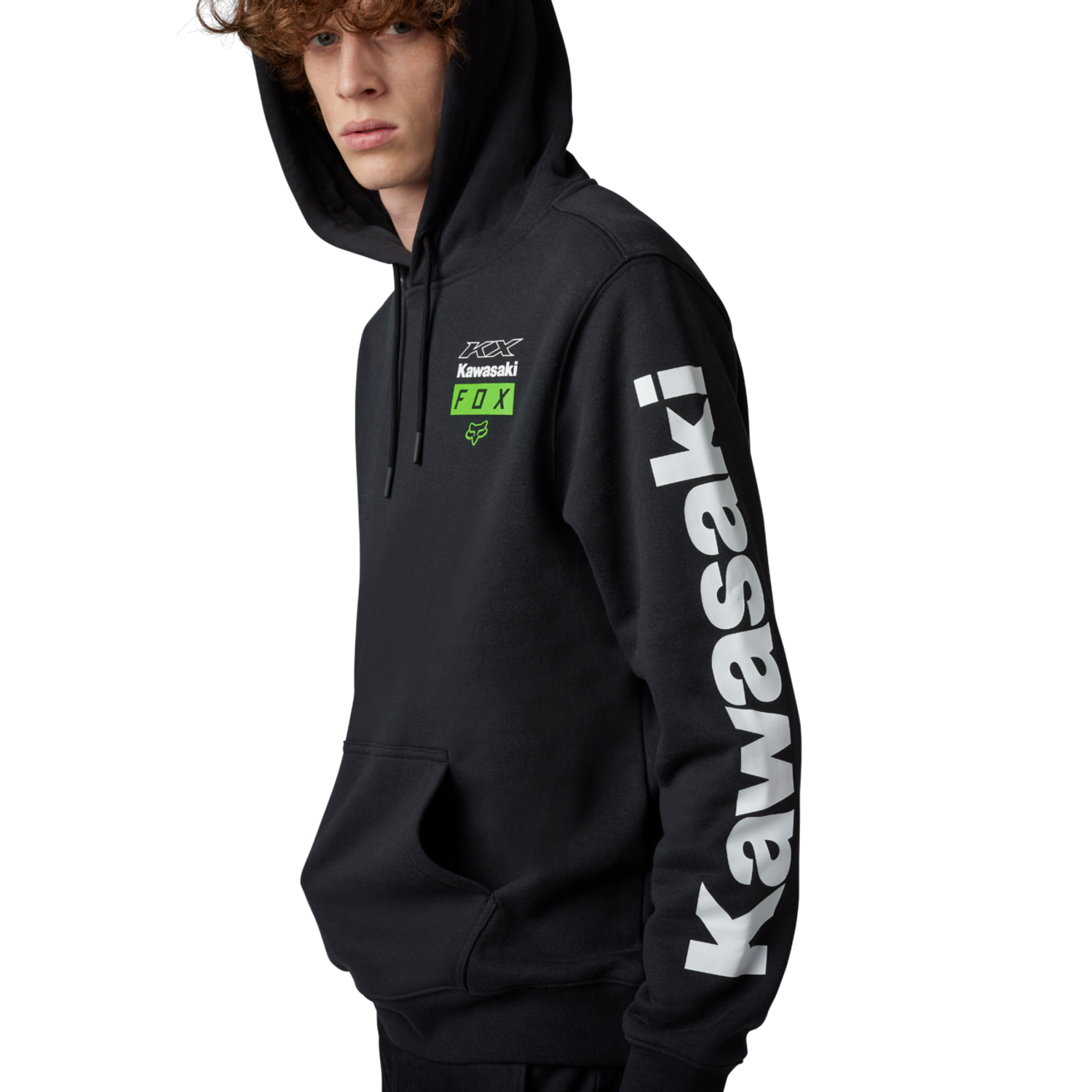 FOX X KAWI PO FLEECE [BLK] 2X