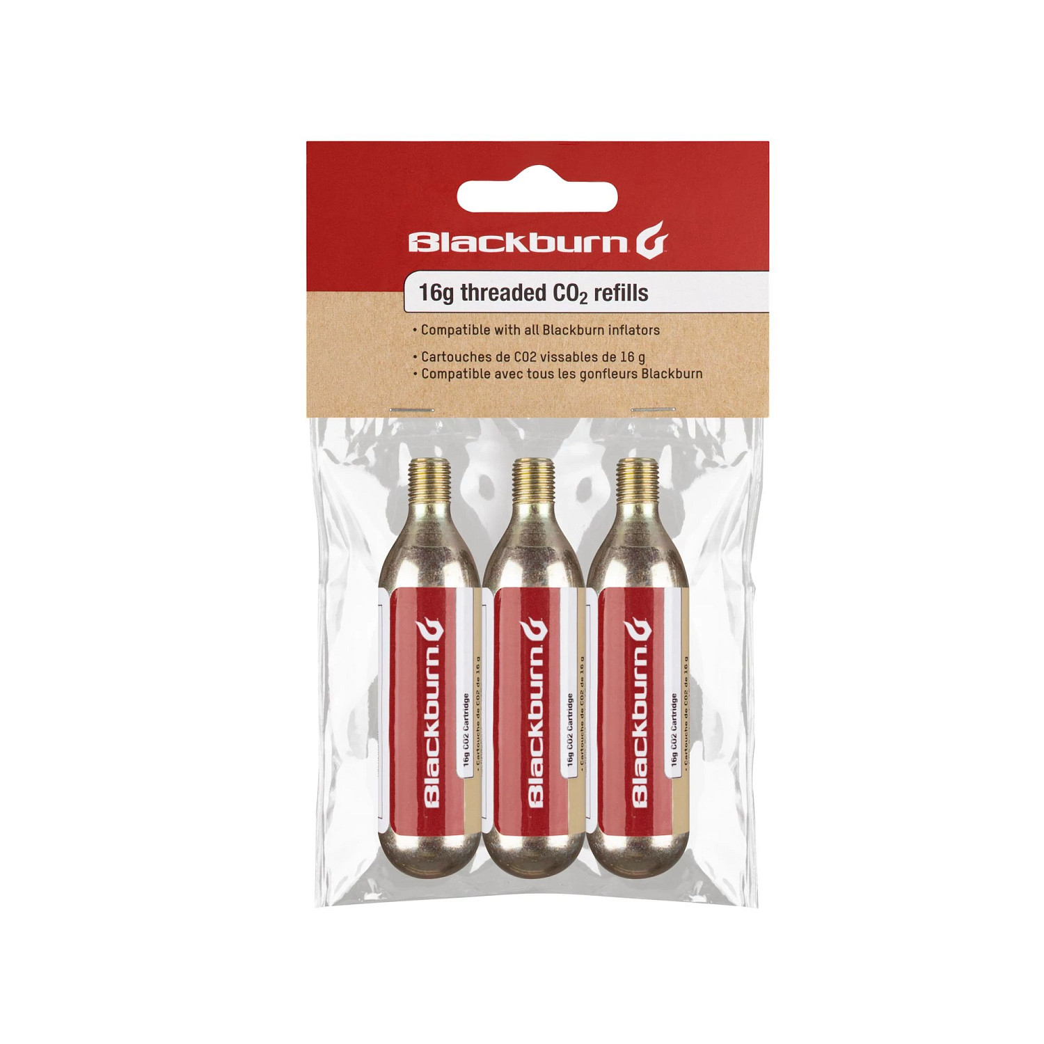 BBN CO2 3-PACK 16G THREADED
