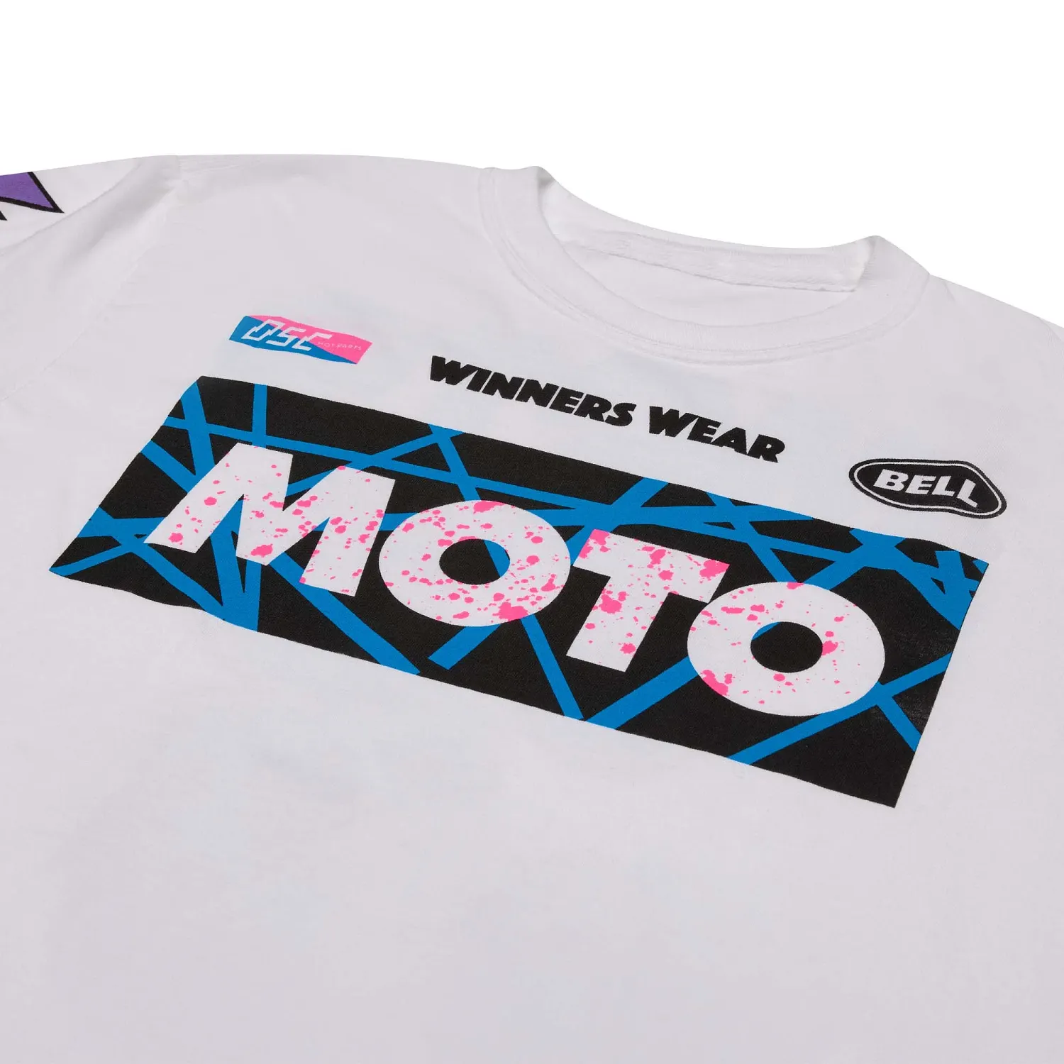 PS X DEATHSPRAY MOTO 3 LS TEE WH S
