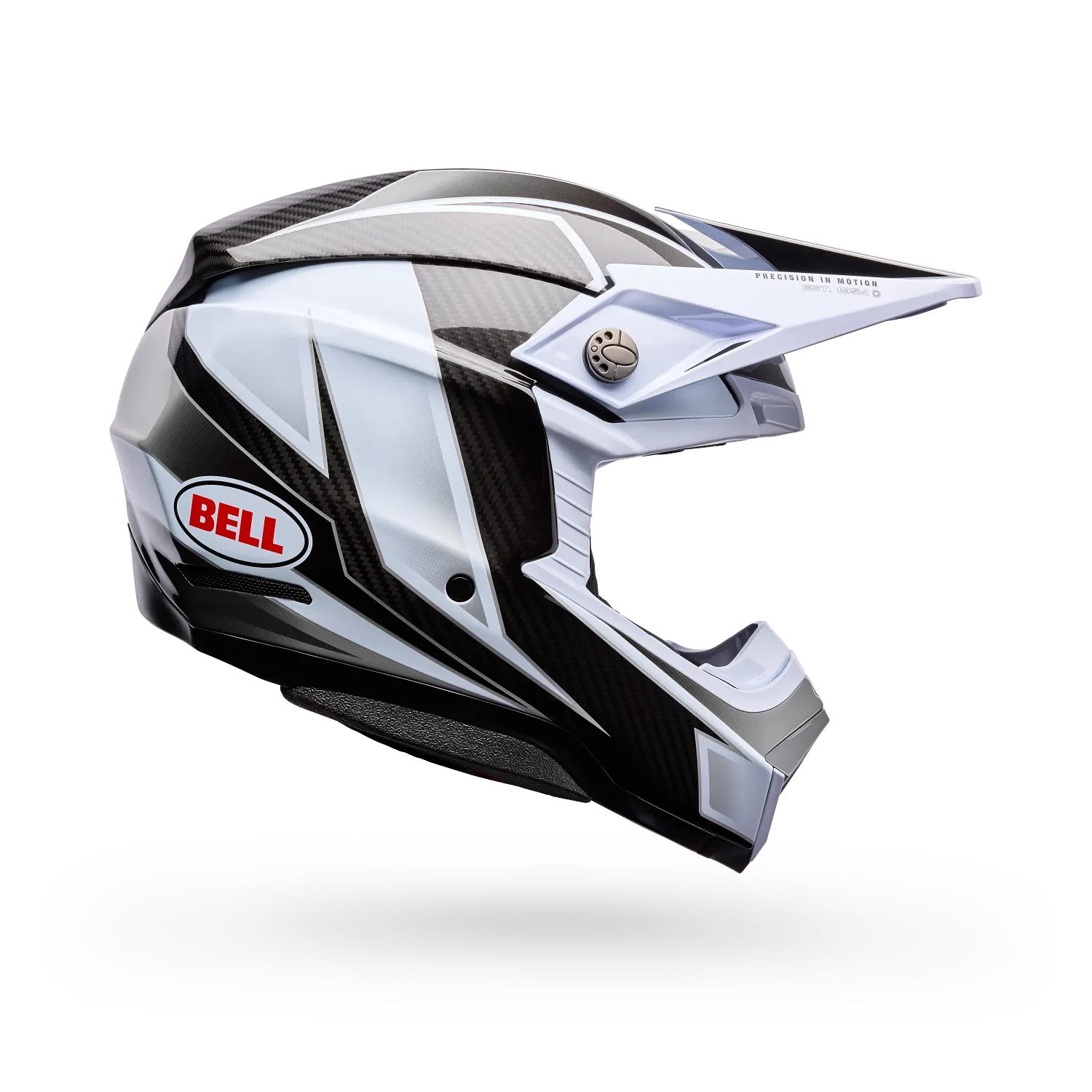 MOTO-10 SPHERICAL GRID ECE [WHT/BLK/GRY] XL