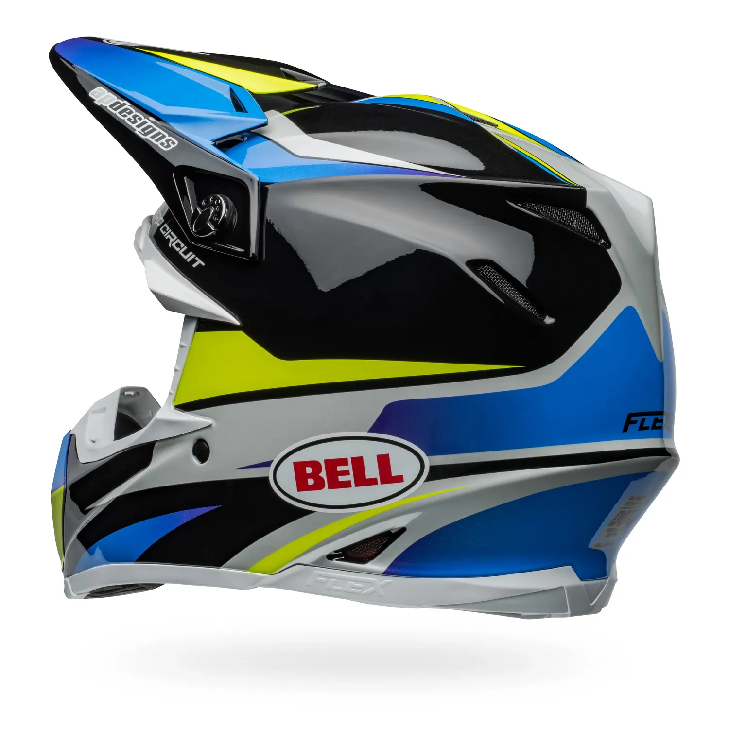 PS MOTO-9S FLEX PC 24 BK/BL XL