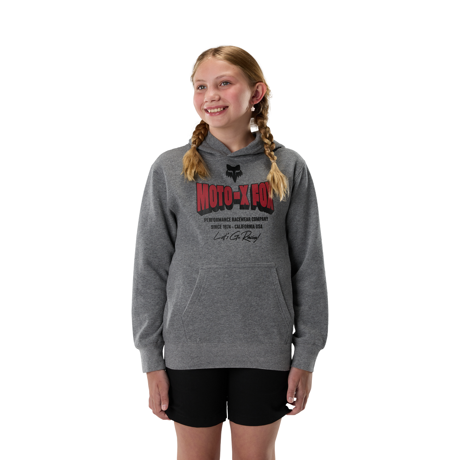 Youth Go Race Fleece Pullover Hoodie