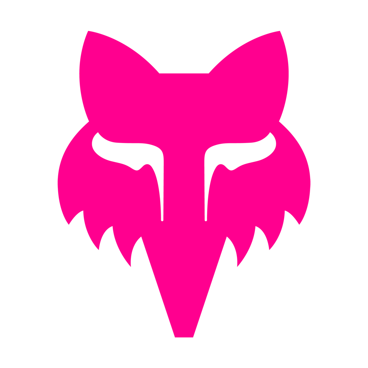 Autocollant Fox Head - 18&nbsp;cm