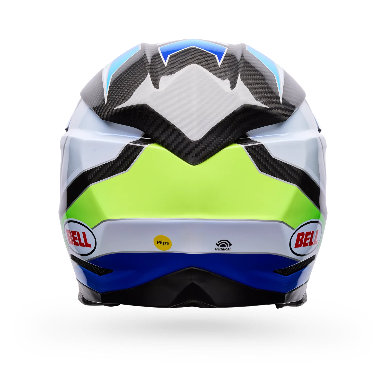MOTO-10 SPHERICAL GRID ECE [WHT/BLU] XS