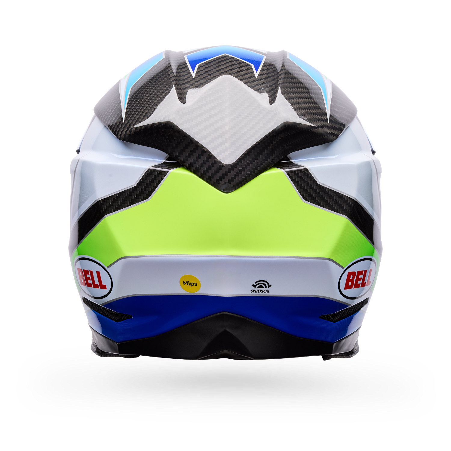 PS MOTO-10 SPHR GRID WH/BL M DOT
