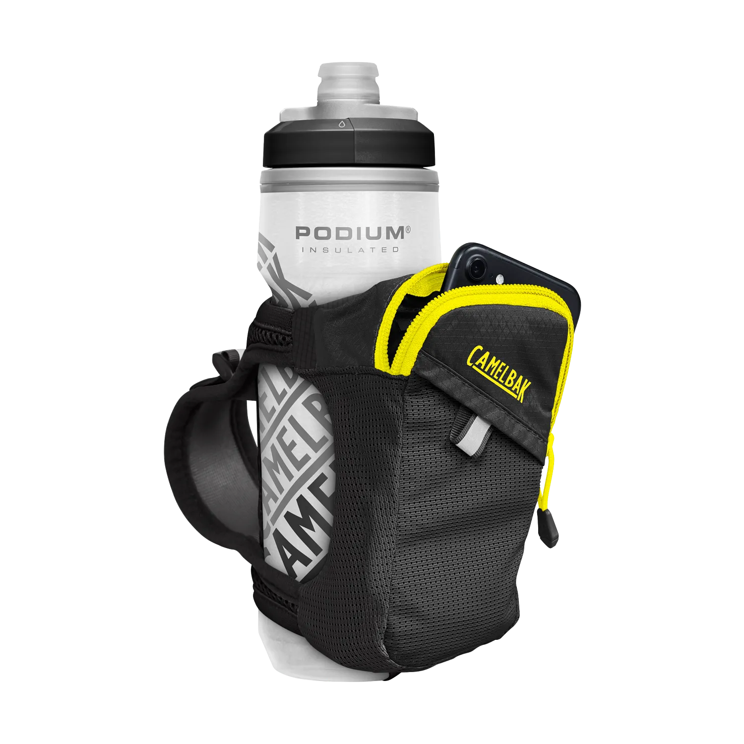 Quick Grip Chill Handheld 21oz, Black/Safety Yellow