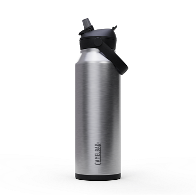Thrive&trade; Flip Straw 40oz Bottle, Insulated Stainless Steel&nbsp;
