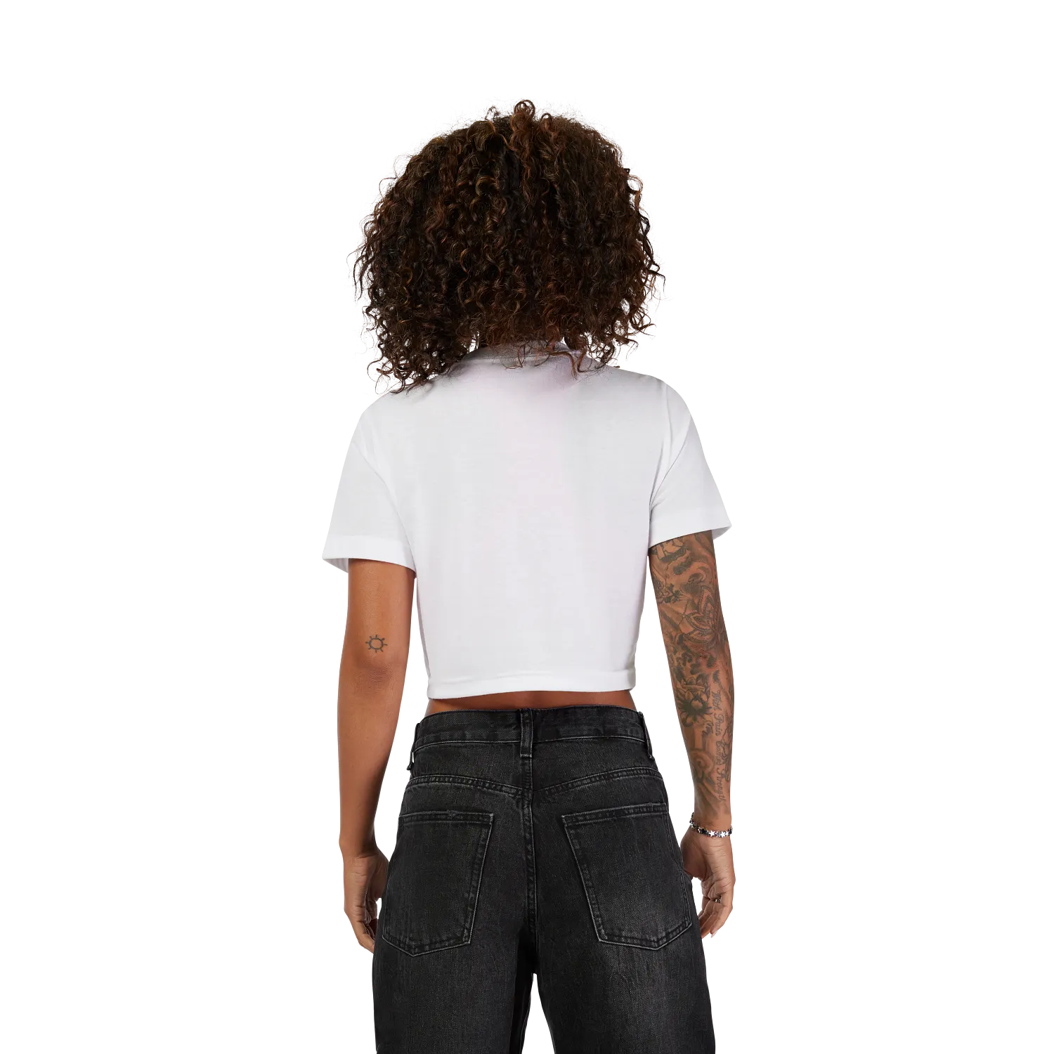 W HELLO FOX SS BABY TEE 