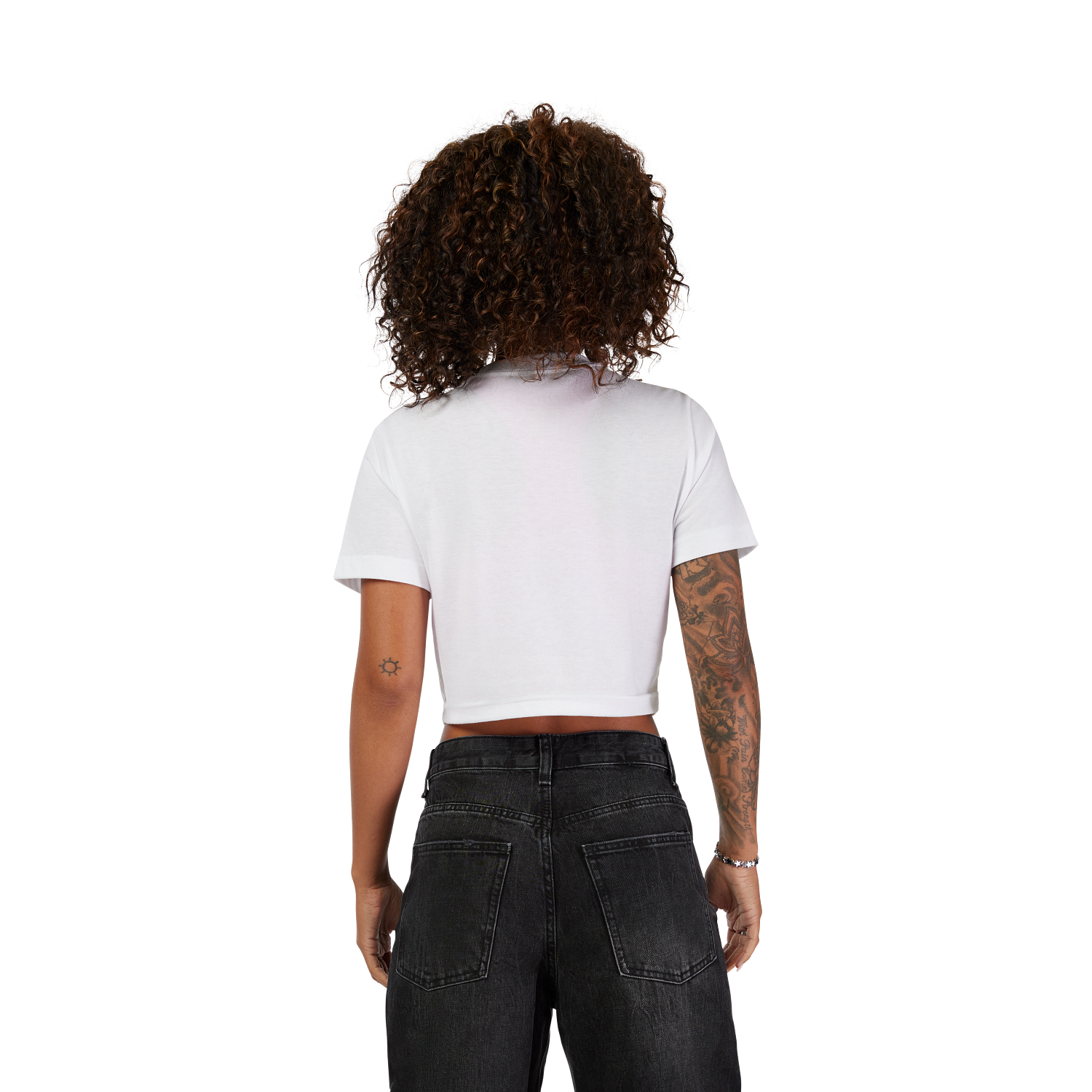 Womens Hello Fox Baby Tee