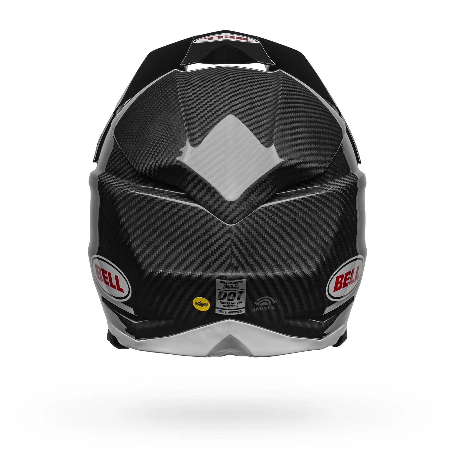 MOTO-10 SPHR SOLID ECE [BLK/WHT] M