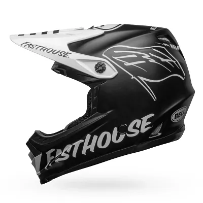 PS MOTO-9YTHMIPS FH FLYC MT BK/WH Y S/M
