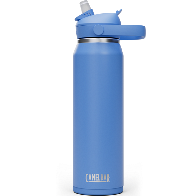 Thrive&trade; Flip Straw 32oz Bottle, Insulated Stainless Steel