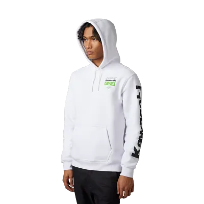 Chandail &agrave; capuchon Fox X Kawasaki