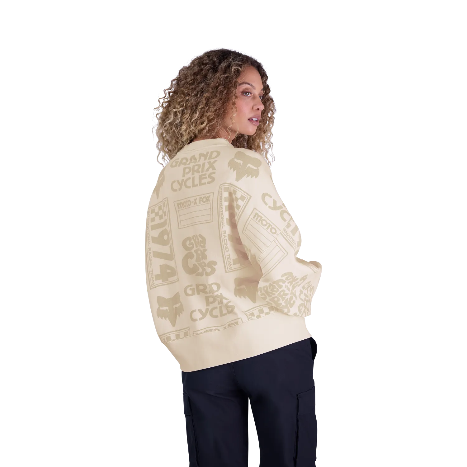 W CIRCA 74 OVERSIZED FLC CREW 