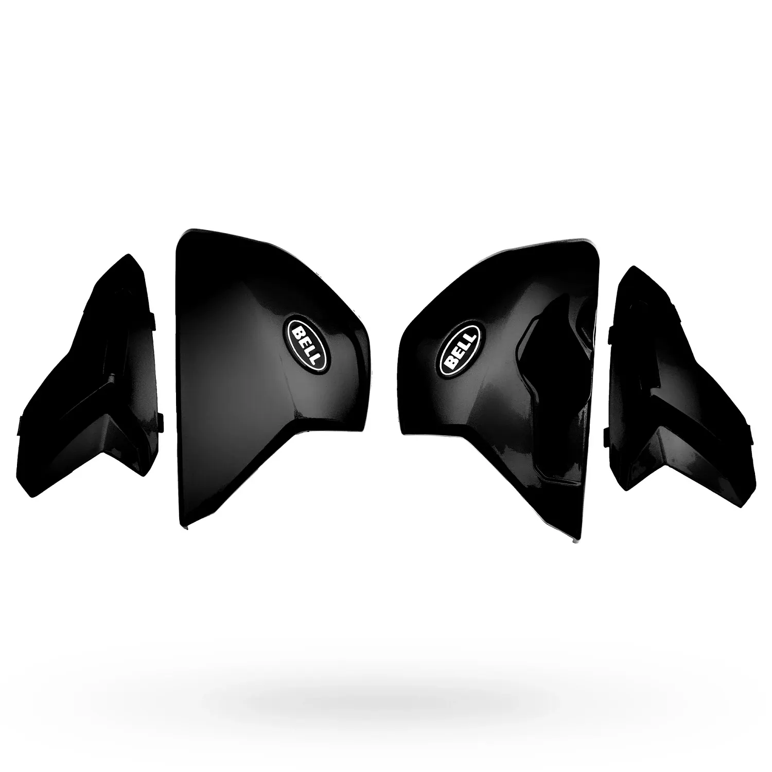 PS MAG-9 VISOR/VENT KIT MATTE BLACK