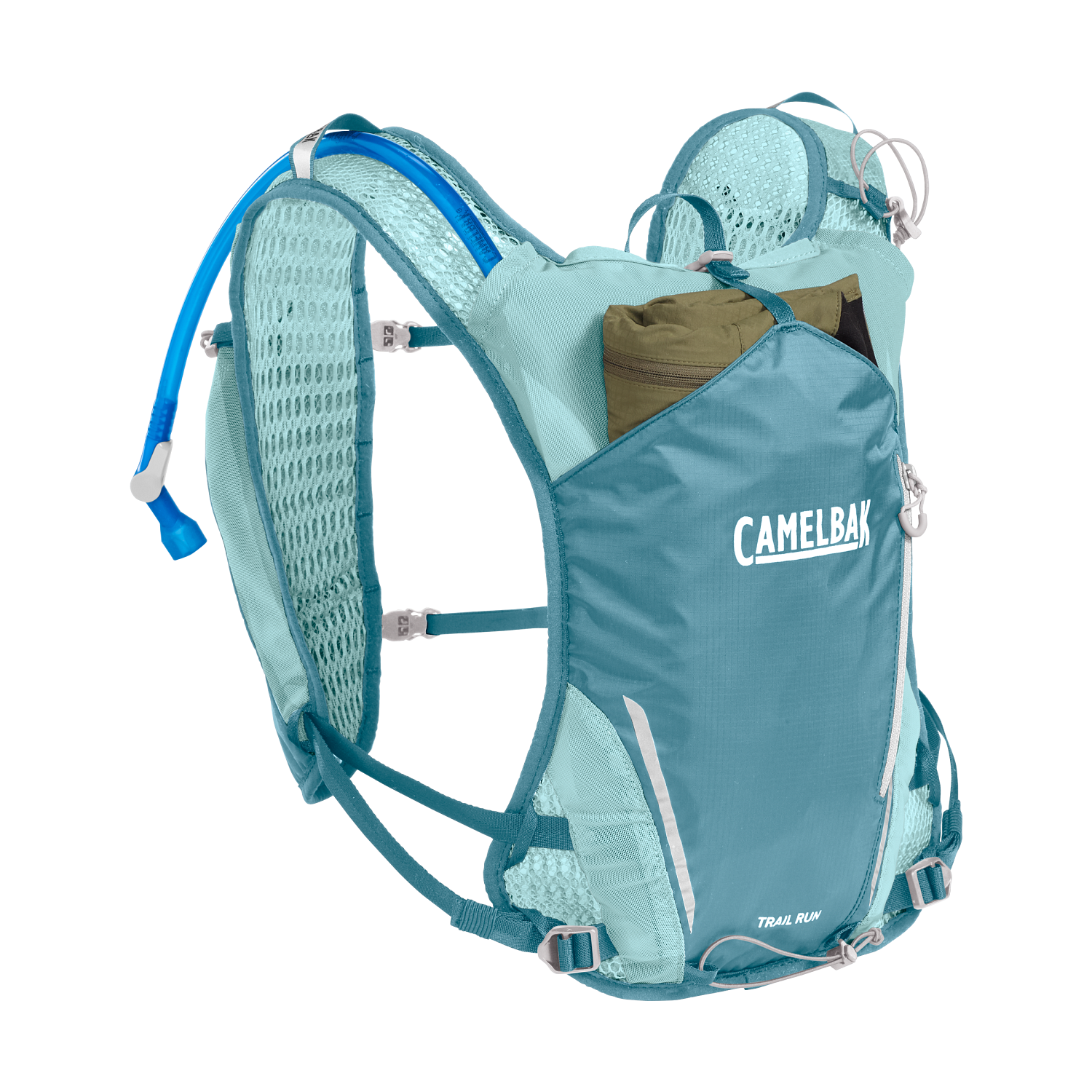 WOMEN'S TRAIL RUN VEST 34OZ, [ADR BLU] OS