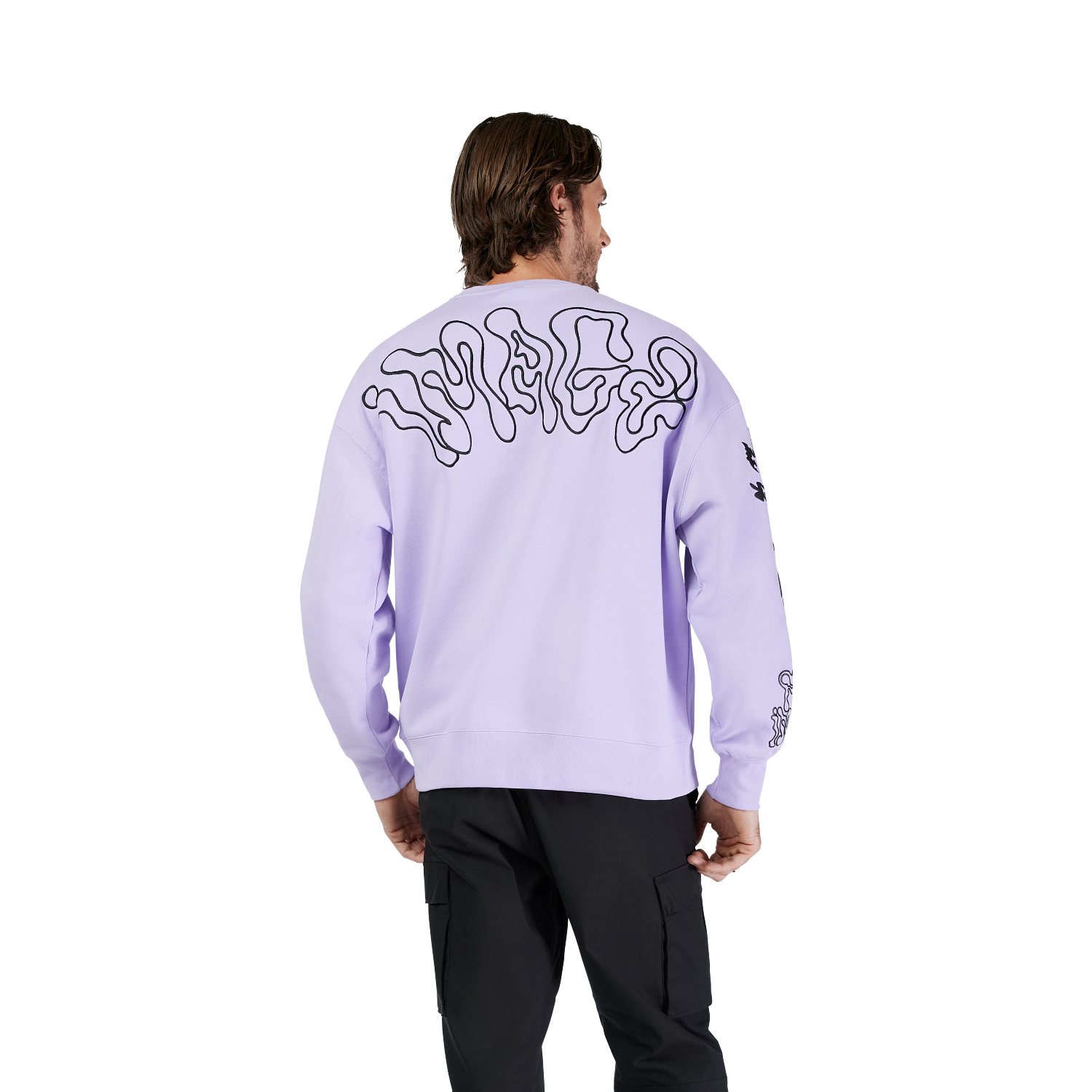 Sudadera Crew Oversize Hello Future