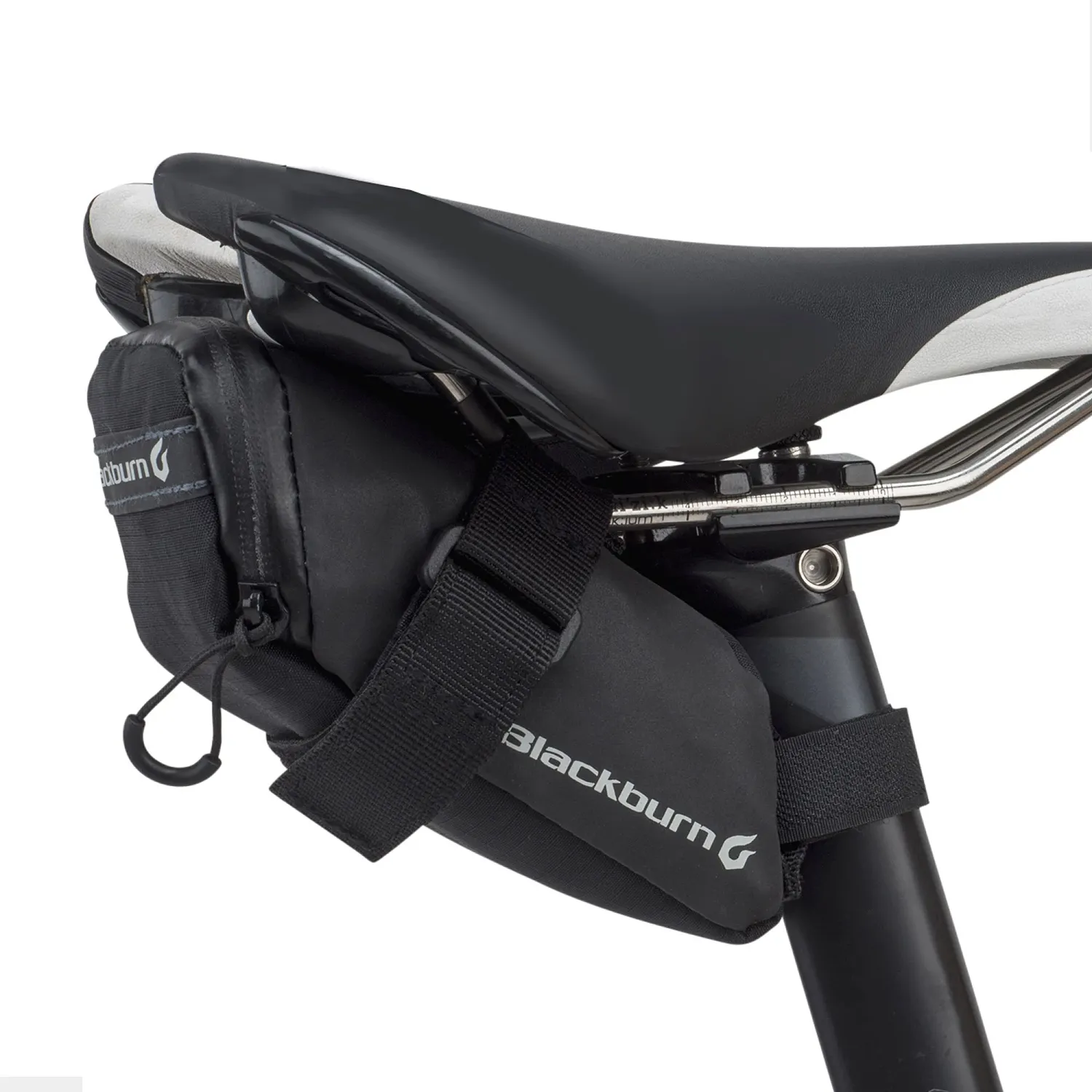 BBN GRID SMALL SEAT BAG BK REFLECTIVE 25