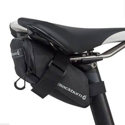 BBN GRID SMALL SEAT BAG BK REFLECTIVE 25