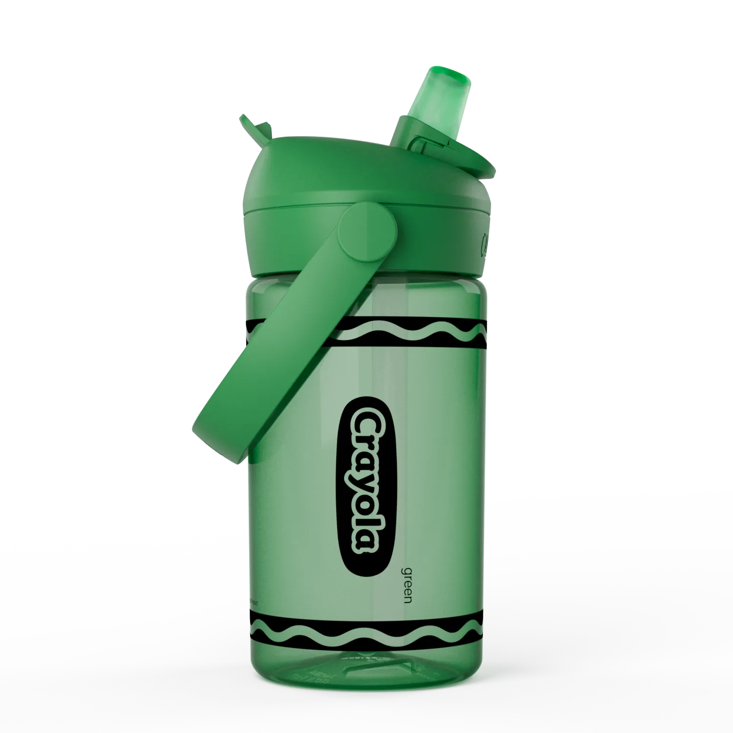 Crayola 14oz Flip Straw, Green