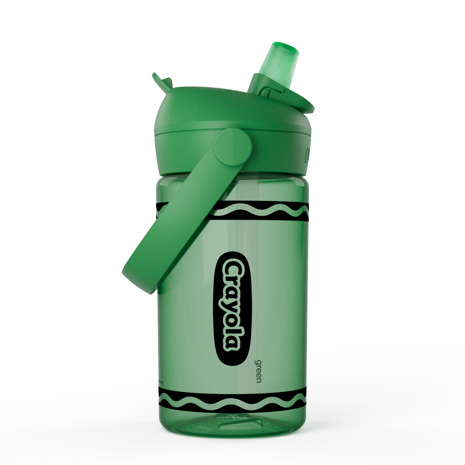 Crayola 14oz Flip Straw, Green
