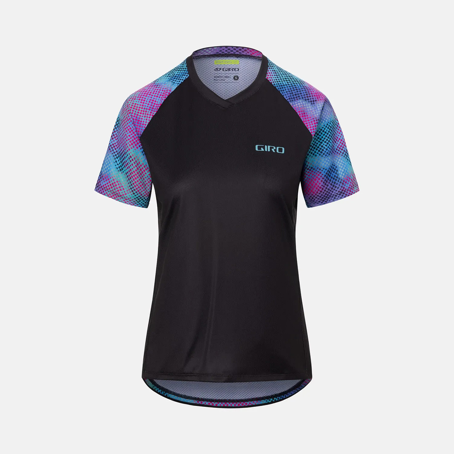 GA W ROUST JERSEY BLK CHROMADOT XS