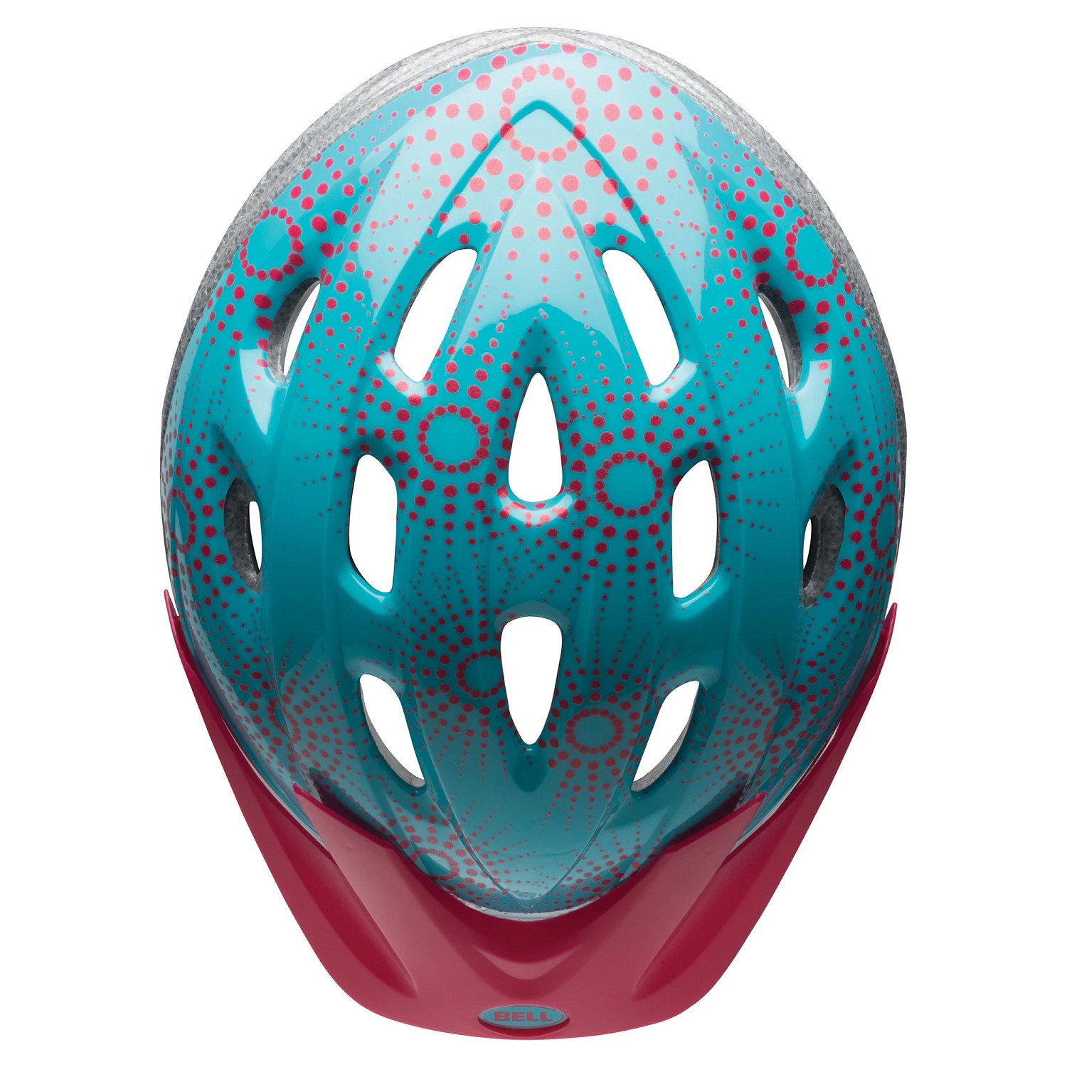 BC HLMT CHD RALLY BLUE/PINK STARBURST
