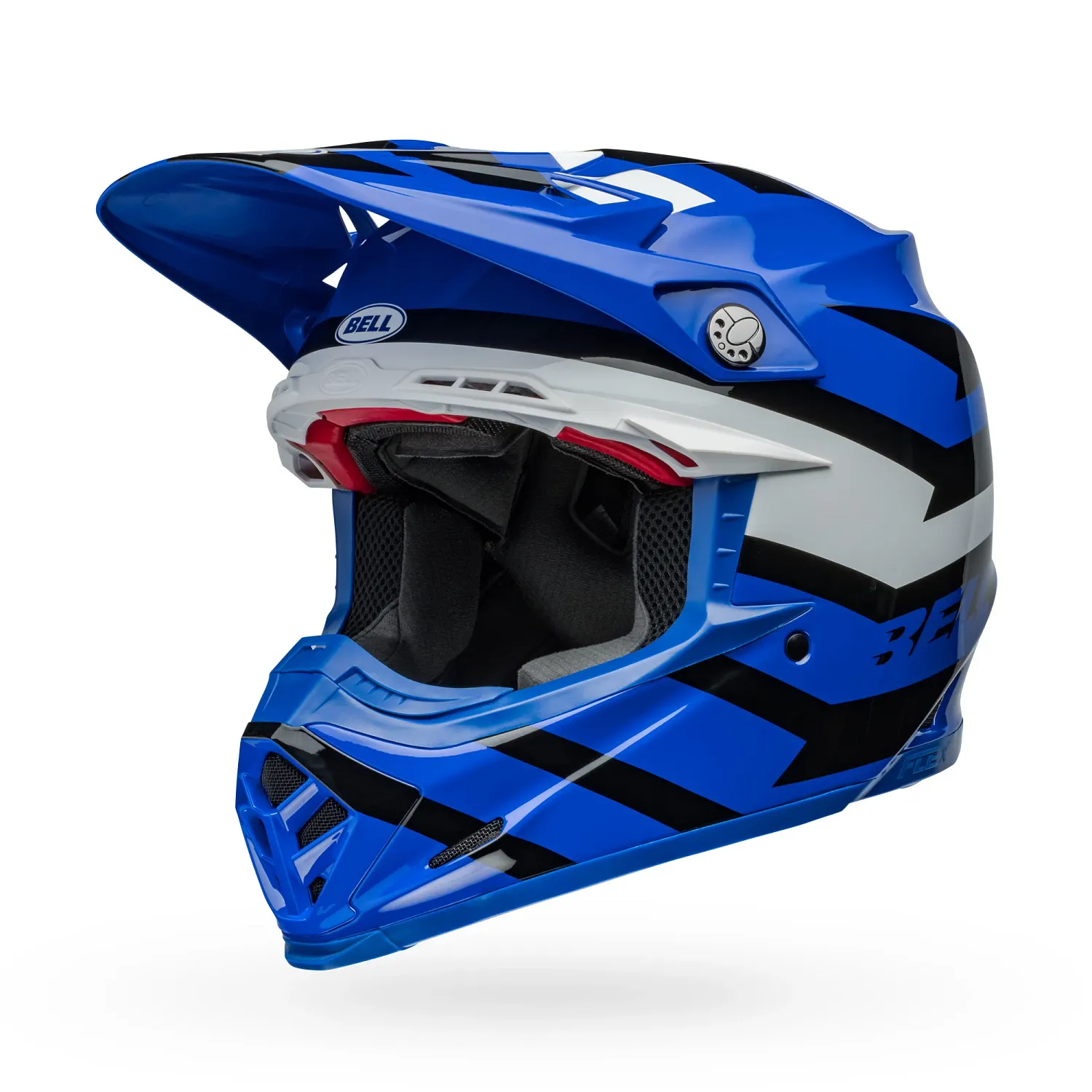 PS MOTO-9S FLEX BANSHEE BL/WH S