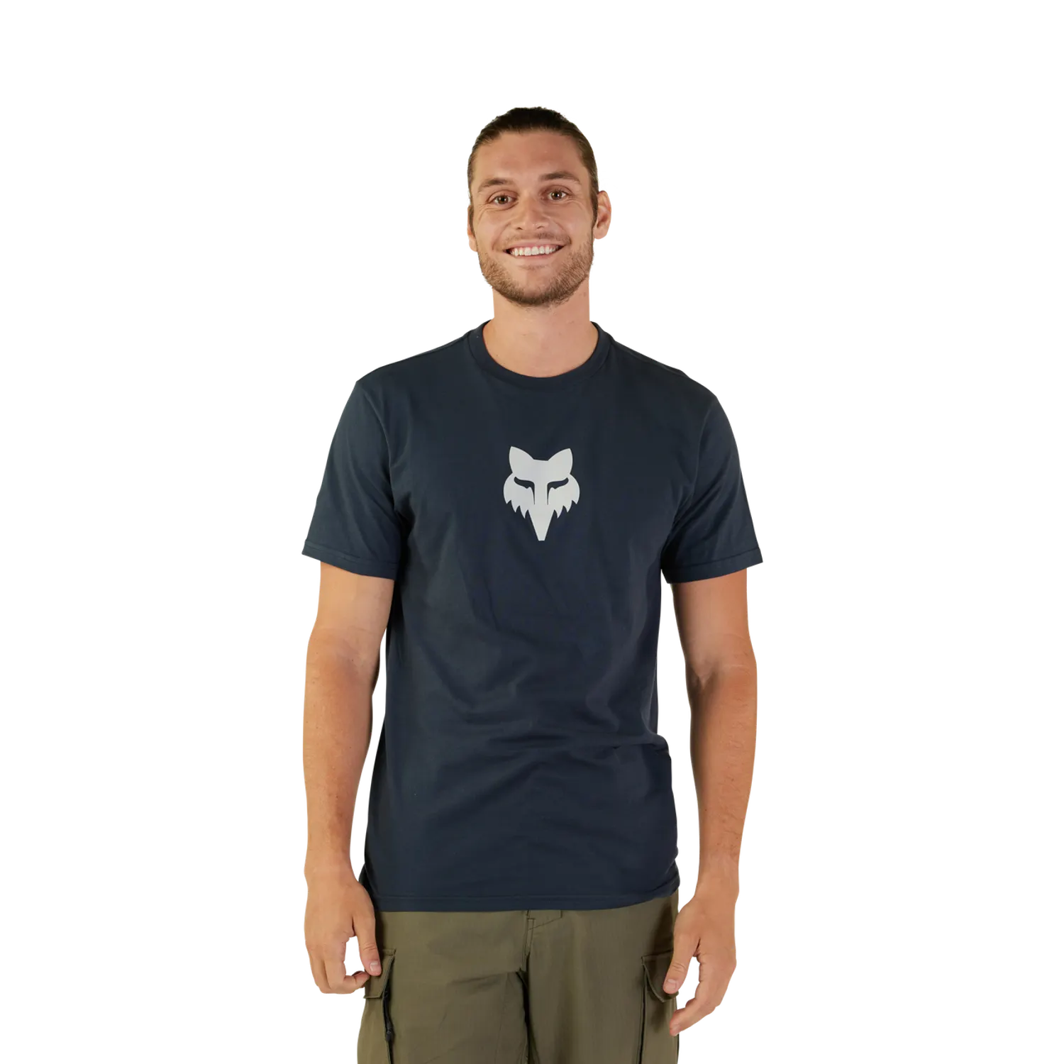 Premium-T-Shirt Fox Head