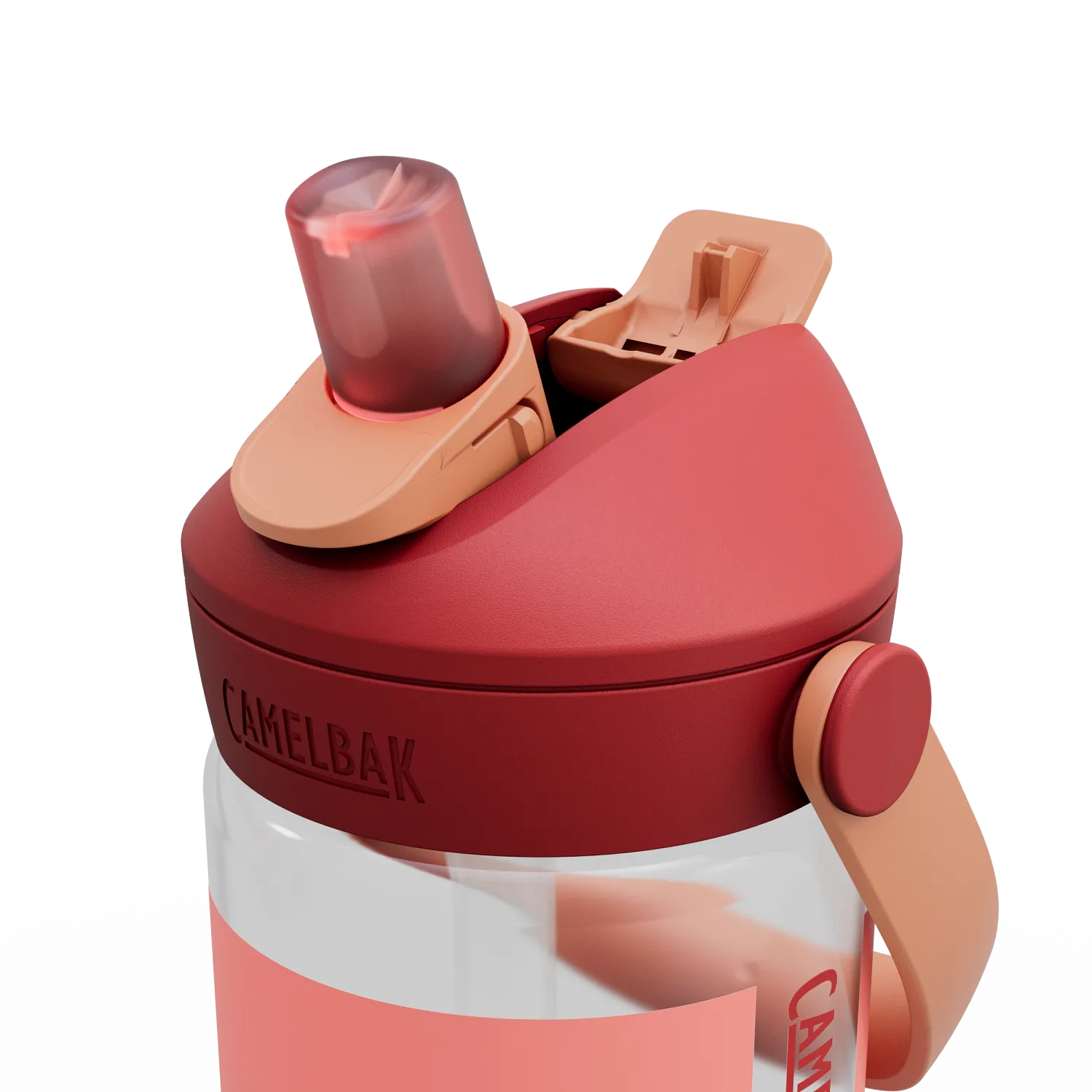 Thrive Flip Straw Kids 14oz, Demi Peach