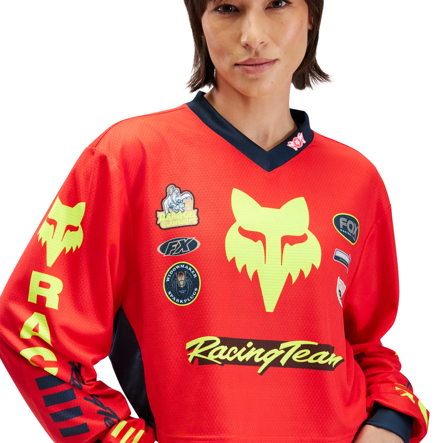 W SUPER TRICK LFS CROP JERSEY 