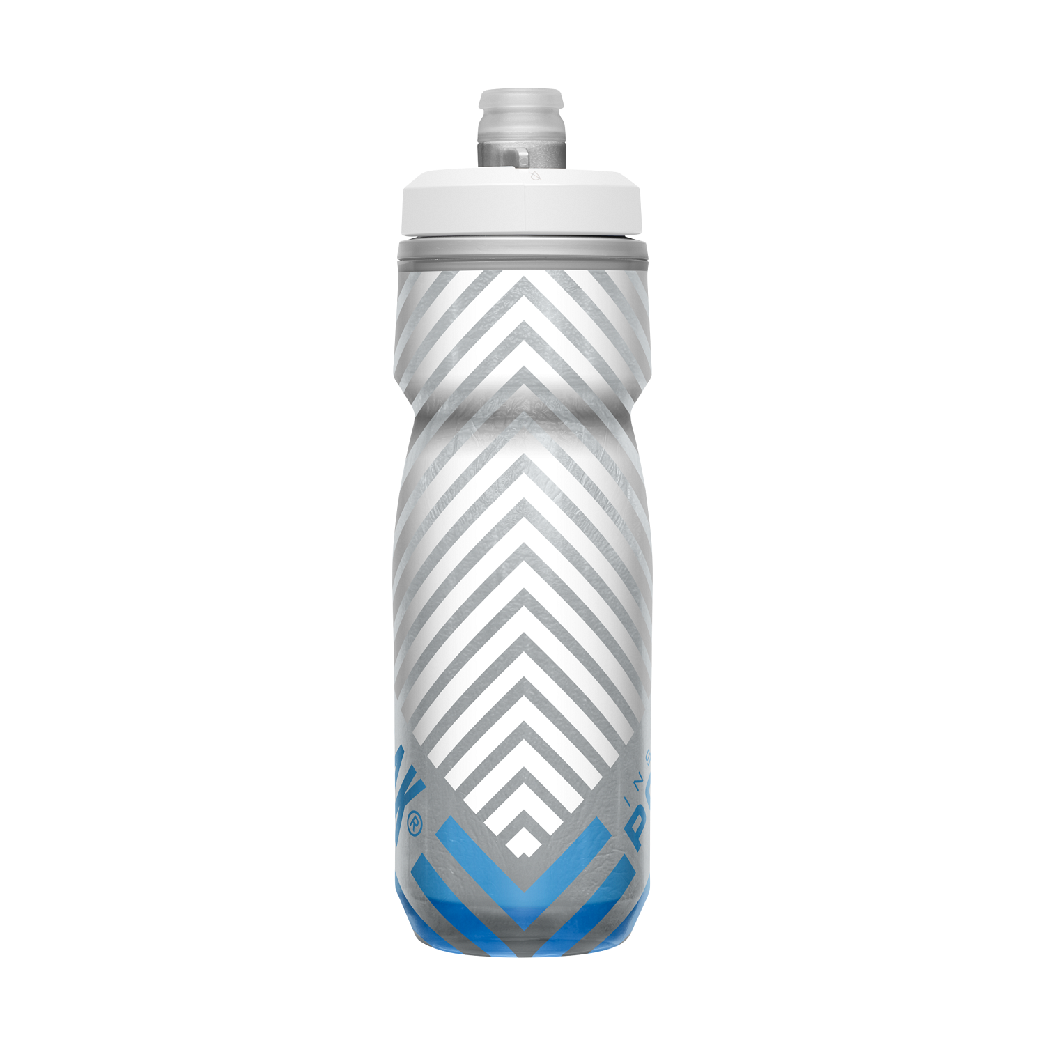 Podium Chill Outdoor 21oz, Grey Blue Stripe