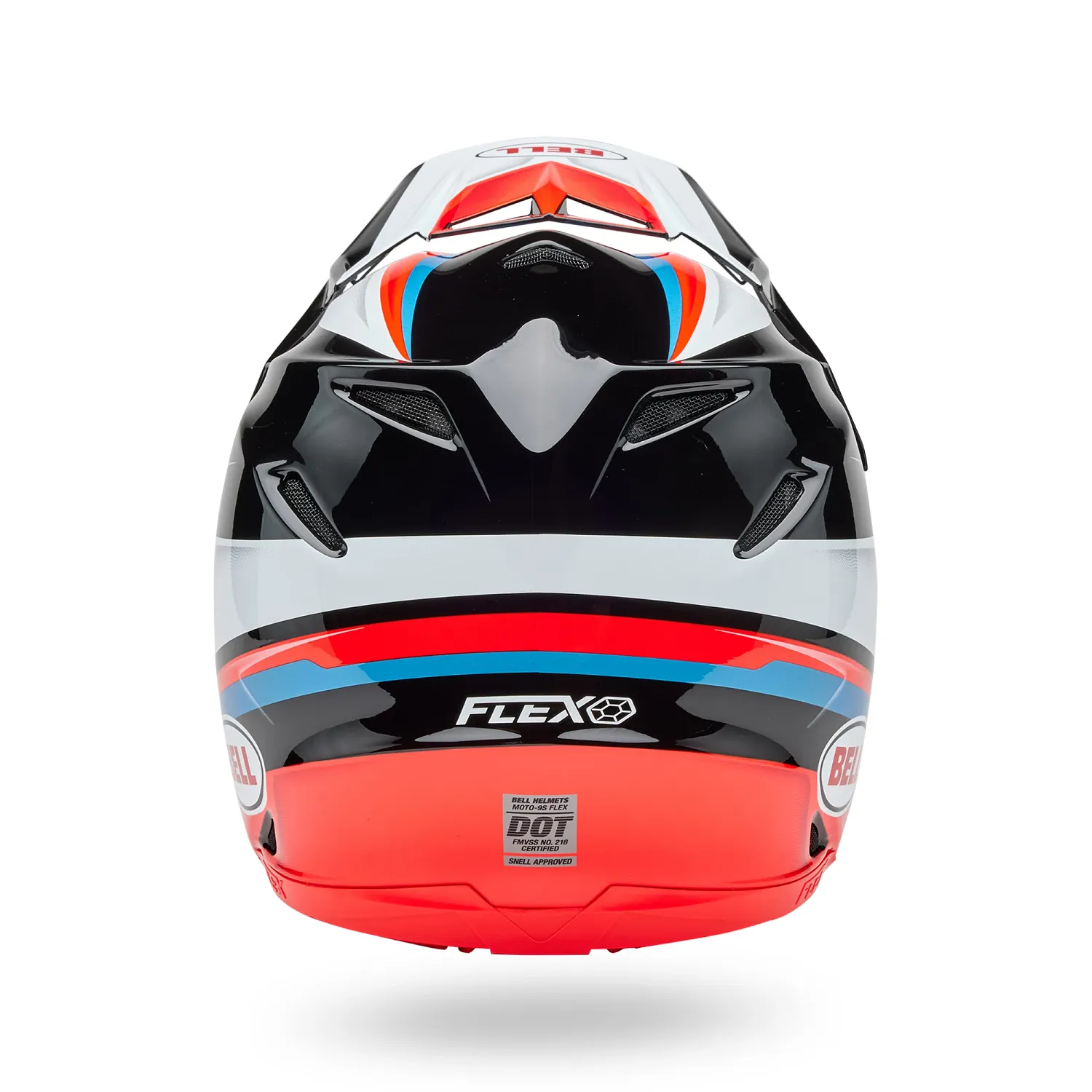 PS MOTO-9S FLEX MERCHANT RD/BK L