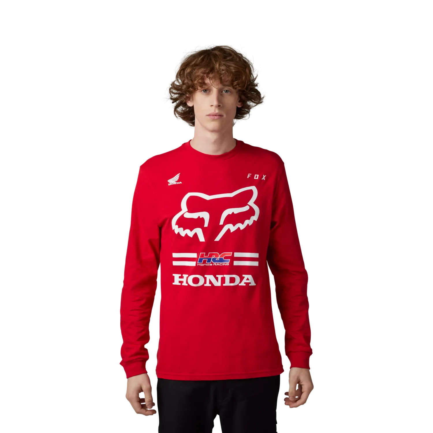 Lang&auml;rmliges Premium-T-Shirt Fox X Honda