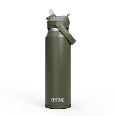 Thrive™ Flip Straw 1L Bottle, Insulated Stainless Steel