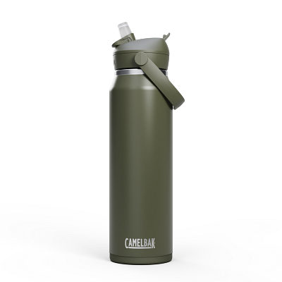 Borraccia Thrive&trade; Flip Straw da 1 L in acciaio inossidabile isolato