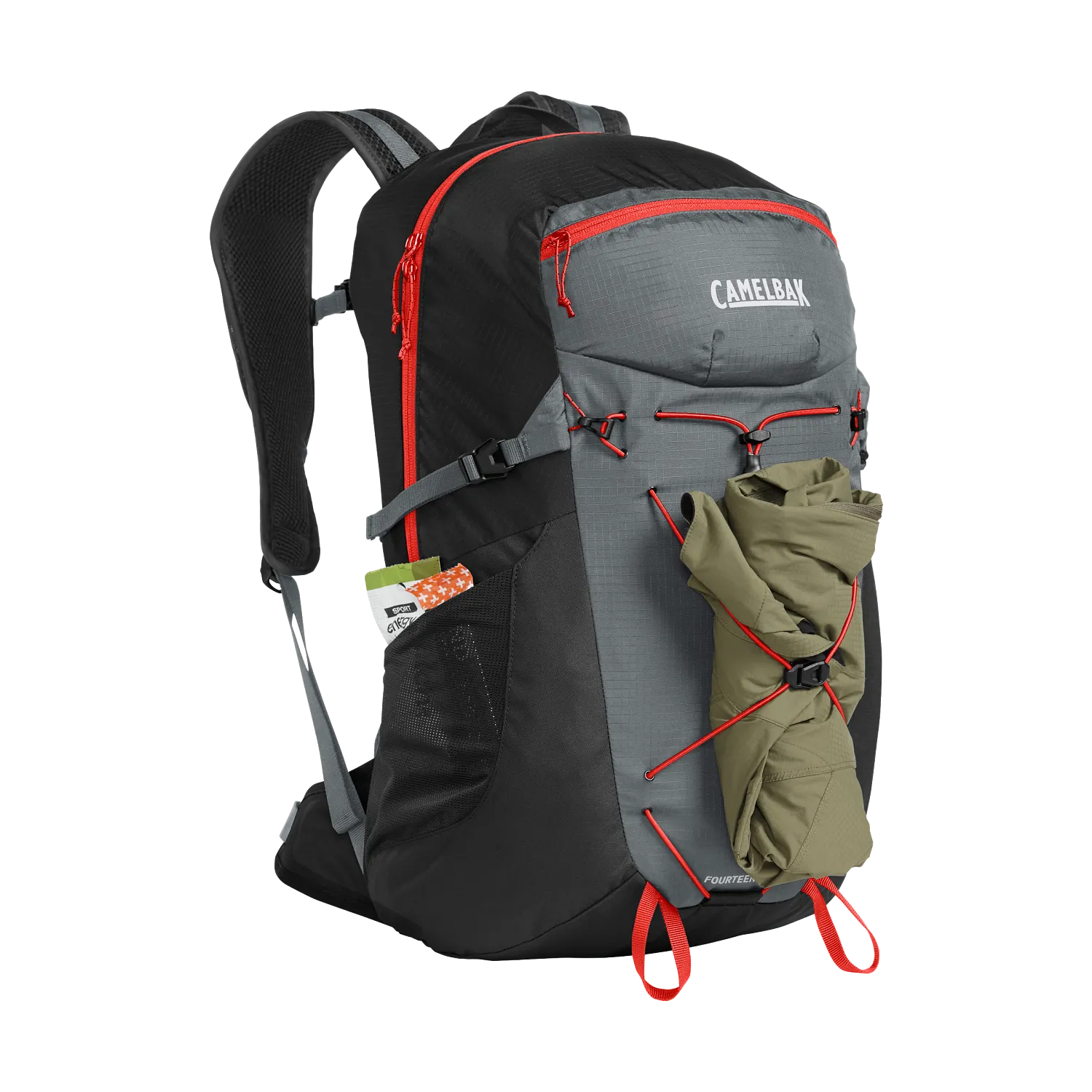 Fourteener 26 100oz, Graphite/Red Poppy