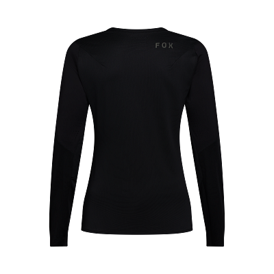 W FLEXAIR LS JERSEY [BLK] XS