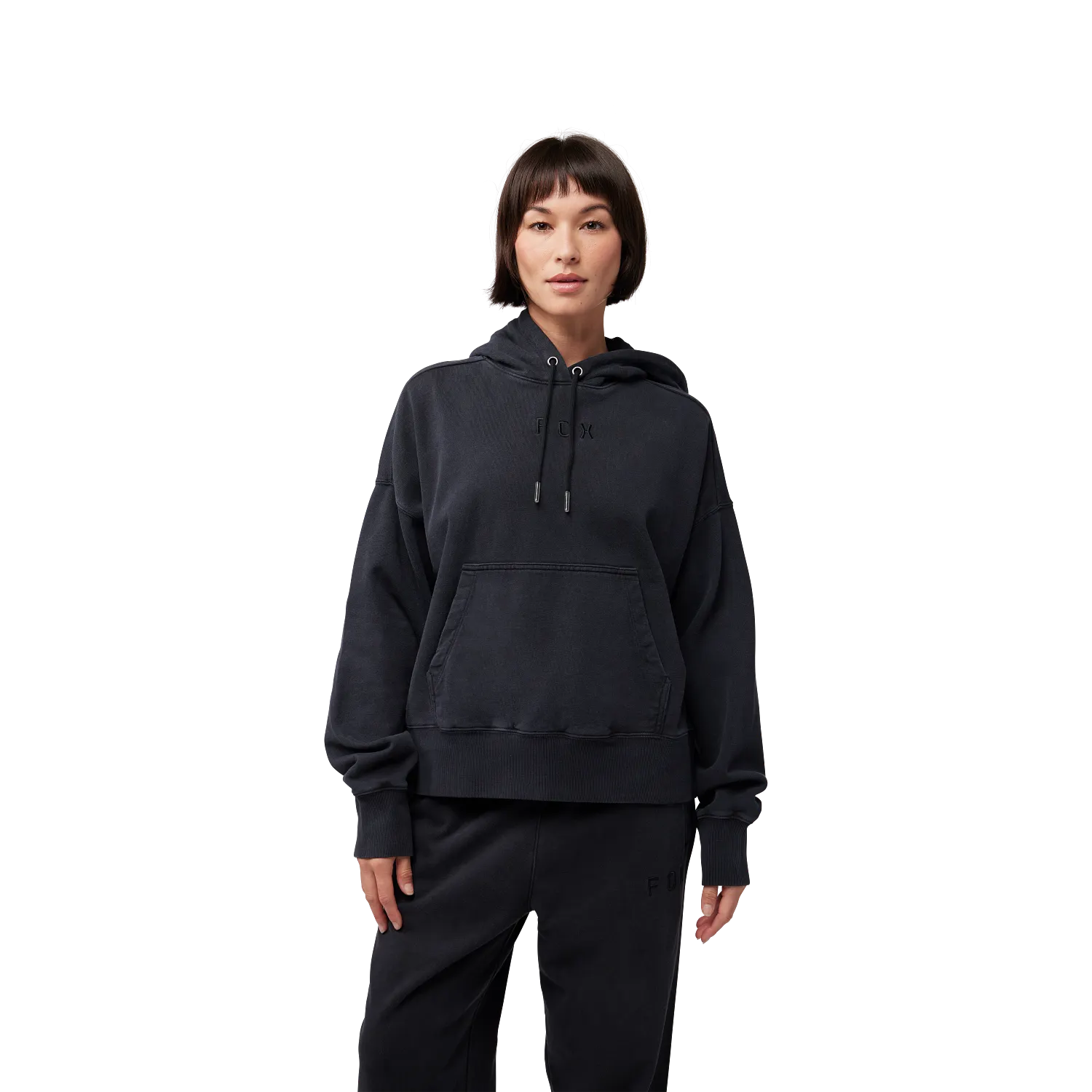 Sweat &agrave; capuche oversize Wordmark - Femme